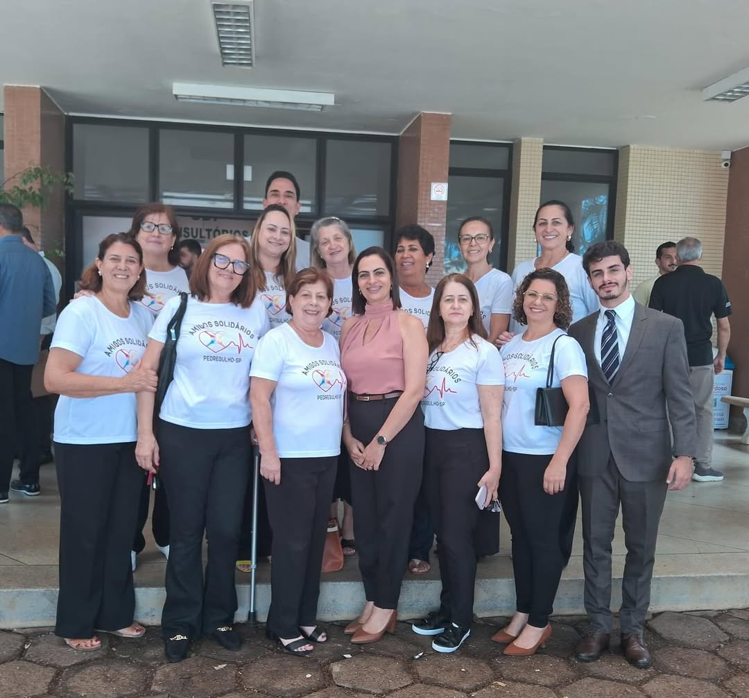 Foto da equipe de voluntários